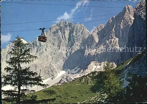 Seilbahn Dachstein Suedwand  Kat. Bahnen