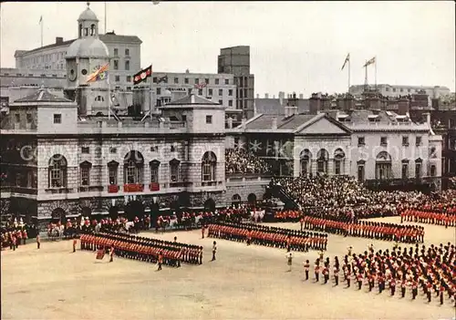 Leibgarde Wache Trooping the Colour London  Kat. Polizei