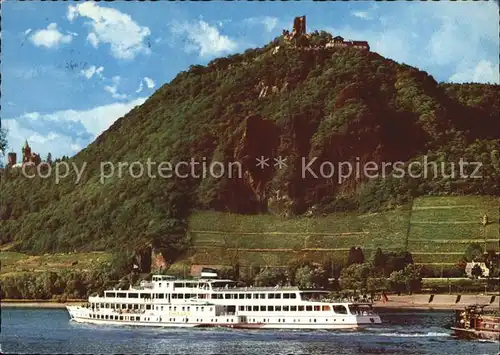 Motorschiffe MS Loreley Drachenfels  Kat. Schiffe