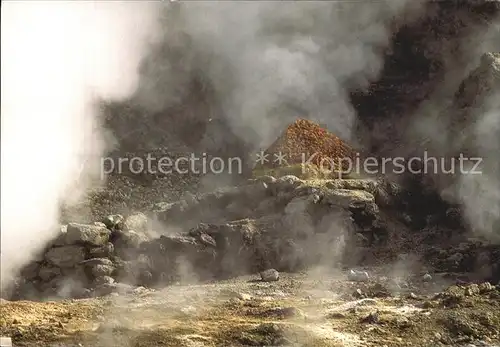 Vulkane Geysire Vulcans Geysers Pozzuoli Vulcano Solfatara Kat. Natur