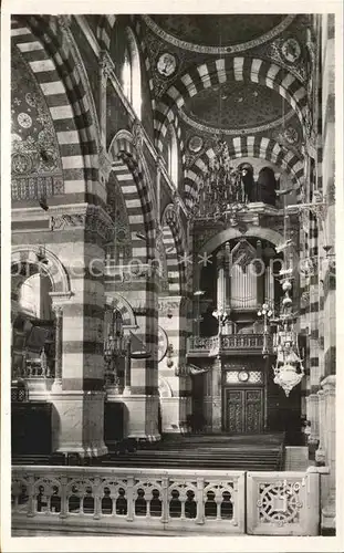 Kirchenorgel Marseille Notre Dame de la Garde  Kat. Musik