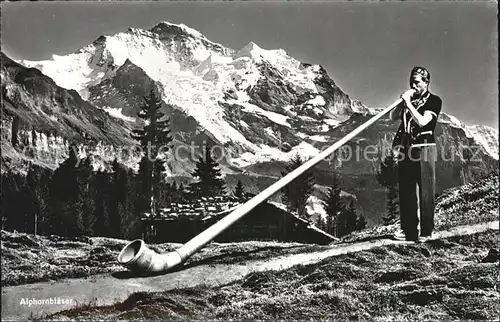 Alphorn Alphornblaeser  Kat. Musik