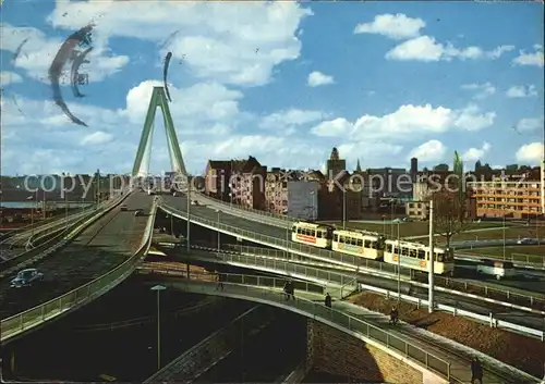 Strassenbahn Koeln Severinsbruecke  Kat. Strassenbahn