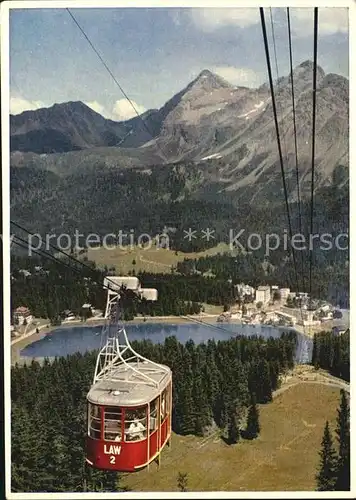 Seilbahn Weisshorn Arosa  Kat. Bahnen