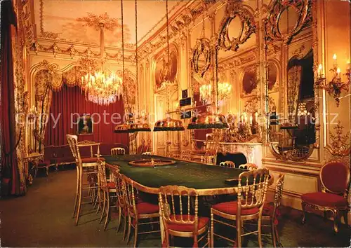 Casino Spielbank Baden Baden Pompadour Saal  Kat. Spiel