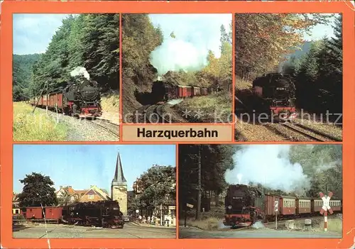 Lokomotive Harzquerbahn  Kat. Eisenbahn