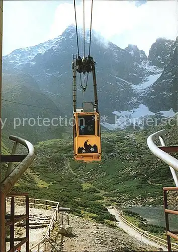 Seilbahn Vysoke Tatry Hohe Tatra Lomnicky Stit Kat. Bahnen