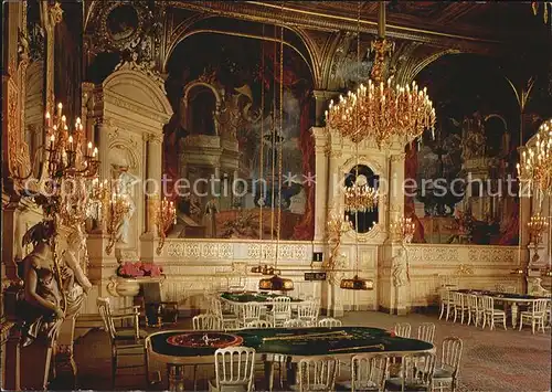 Casino Spielbank Baden Baden Salle Louis XIII Gruener Saal Kat. Spiel