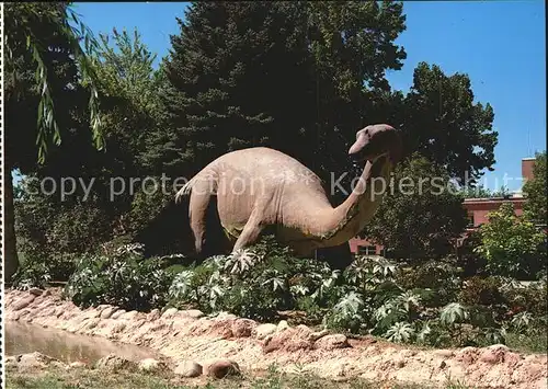 Dinosaurier Diplodocus Dinosaur Gardens Vernal Utah Kat. Tiere