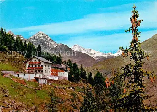 Soelden oetztal Gaislachalm Berghaus oetztaler Alpen Kat. Soelden