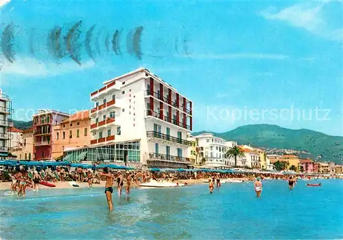 Alassio Hotel Milano Spiaggia Strand Kat. 