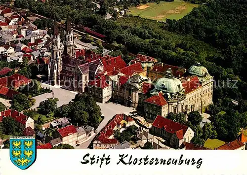 Klosterneuburg Augustiner Chorherrenstift Fliegeraufnahme Kat. Klosterneuburg