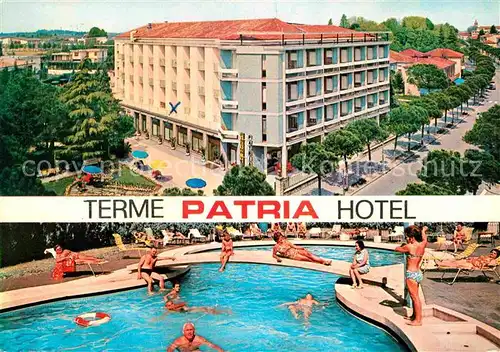 Abano Terme Terme Patria Hotel Piscina termale Thermalbad Kat. Abano Terme