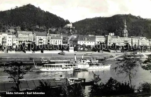 Schandau Bad Elbe Weisse Flotte  Kat. Bad Schandau