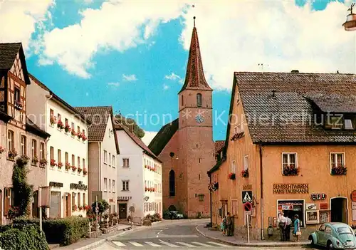 Velden Mittelfranken Kirche Gemischtwaren Taubmann Hans  Kat. Velden Pegnitz