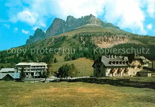 Passo Carezza Dolomiti Il Catinaccio Albergo Berggasthof Rosengarten Dolomiten Kat. Italien