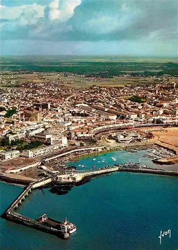 Royan Charente Maritime Port Cote de Beaute vue aerienne Collection Couleurs et Lumiere de France Kat. Poitiers Charentes