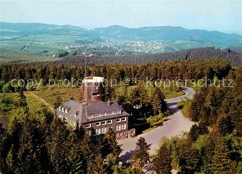 Winterberg Hochsauerland Gaststaette Kahler Asten Fliegeraufnahme Kat. Winterberg