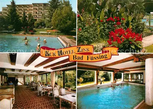 Bad Fuessing Kurhotel Zink Thermalbad Hallenbad Kat. Bad Fuessing