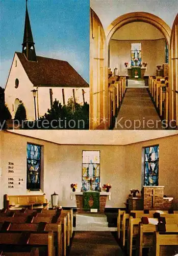 Niederkleveez Faehrhaus Kirche Kat. Boesdorf
