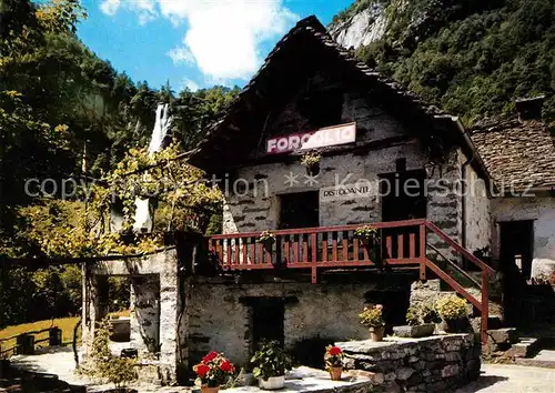 Foroglio Val Bavona Ristorante Kat. Lugano