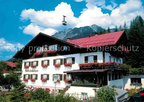 Oberstdorf Christliches Freizeit und Bibelheim Bergbahn Kat. Oberstdorf