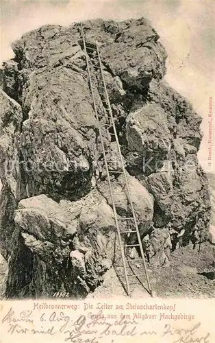 Steinschartenkopf Heilbronnerweg Leiter Kat. Oberstdorf