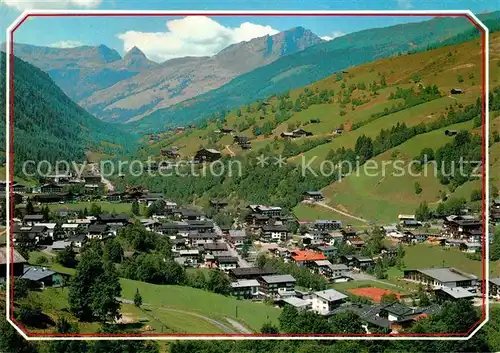 Hinterglemm Saalbach Fliegeraufnahme