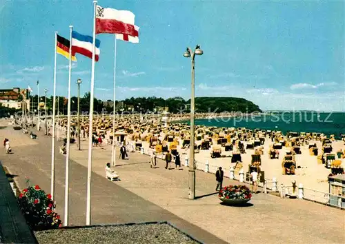 Travemuende Ostseebad Promenade Strand Kat. Luebeck