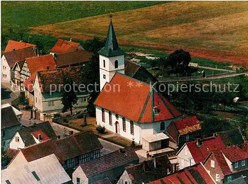 Oberau Meissen Altenstadt Fliegeraufnahme Baustein fuer die Neue Orgel Kat. Meissen Elbe Sachsen