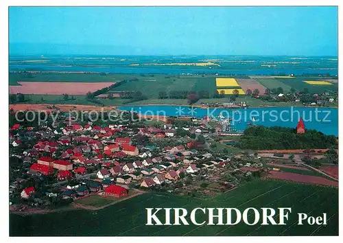 Poel Insel Kirchdorf Wismarbucht Kat. Insel Poel