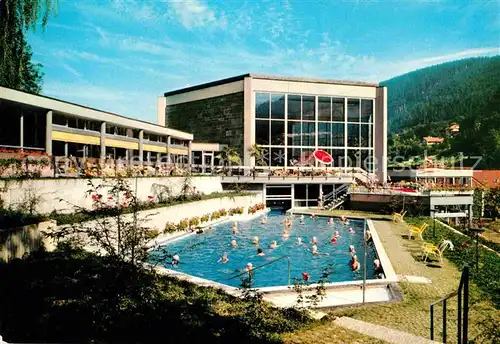 Wildbad Schwarzwald Freibad Kat. Bad Wildbad