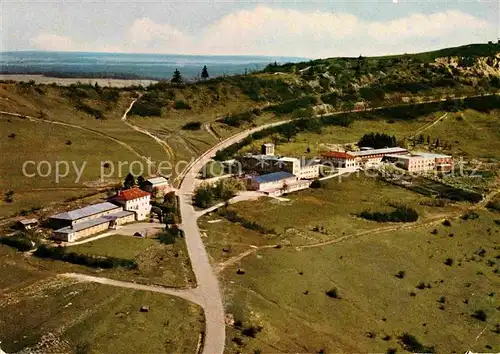 Hesselberg Gunzenhausen Fliegeraufnahme Volkshochschule Kat. Gunzenhausen