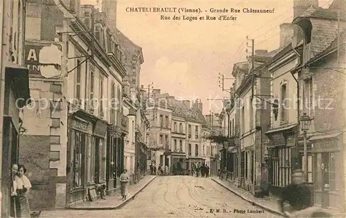 Vienne Isere Grande Rue Chateauneuf Kat. Vienne