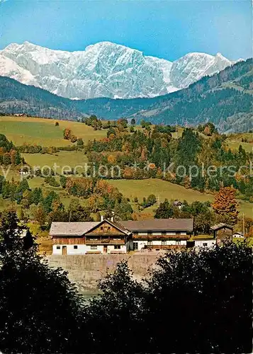 Schwarzach Pongau Pension Lehengut mit Hochkoenig Kat. Schwarzach im Pongau