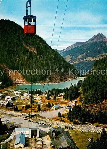 Salzburg Oesterreich Enzingerboden mit Seilbahn zum Weiss See Lerchwand Kat. Salzburg