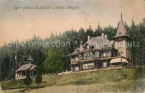 Rehefeld Zaunhaus Jagdschloss Kat. Altenberg