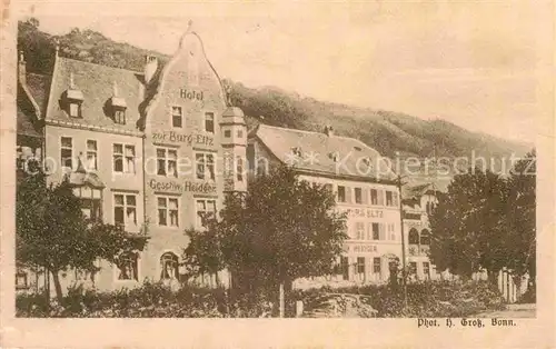 Moselkern Hotel zur Burg Elz Kat. Moselkern