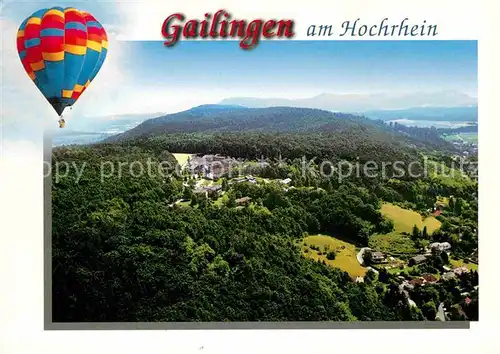 Gailingen Luftaufnahme Schmiederkliniken Kat. Gailingen am Hochrhein