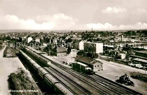 Erbenheim Bahnhof Sackgasse Kat. Wiesbaden