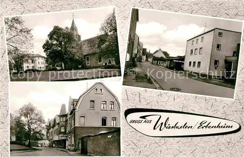 Erbenheim Kirche  Kat. Wiesbaden