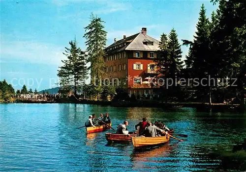 Mummelsee im Nordschwarzwald Kat. Seebach