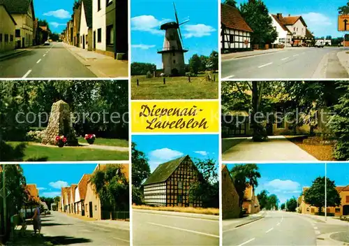 Diepenau Lavelsloh Denkmal Fachwerk Windmuehle Kat. Diepenau