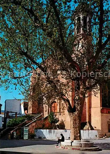 LLansa Iglesia y Plaza Mayor Kat. Costa Brava