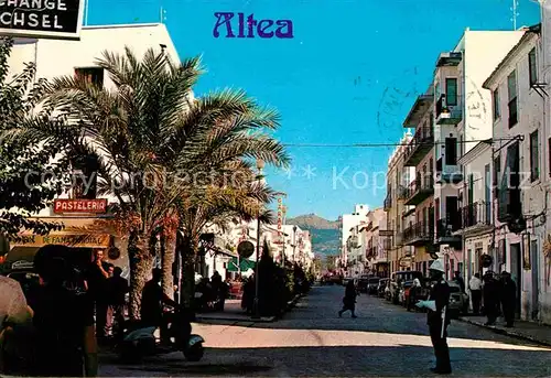 Altea Calle de Conde Kat. Spanien