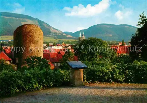 Goslar Teilansicht Runder Turm Kat. Goslar