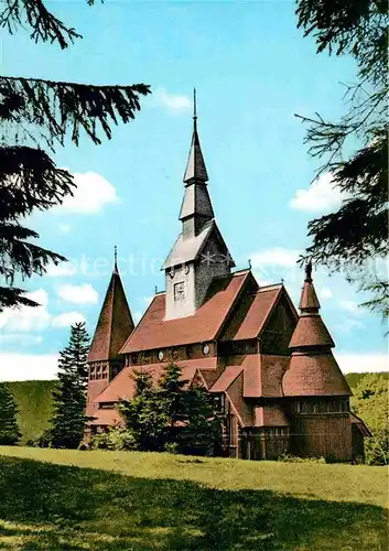 Hahnenklee Bockswiese Harz Gustav Adolf Kirche Kat. Goslar