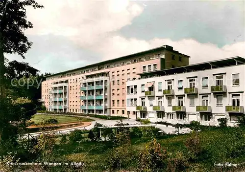 Wangen Allgaeu Kreiskrankenhaus Kat. Wangen im Allgaeu