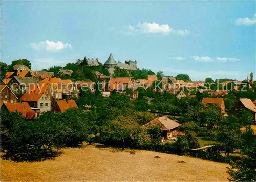 Bad Bentheim Ortsansicht mit Schloss Kat. Bad Bentheim