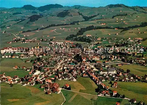 Appenzell IR Fliegeraufnahme Kat. Appenzell